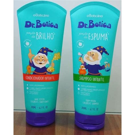 Shampoo E Condicionador Dr Botica - Shampoo e Condicionador Poção da Espuma Dr.Botica 200ml.Envio imediato ...
