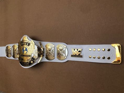 Wwf White Winged Eagle Dual Plated Cnc Hd Championship Belt Zees Championship Belts