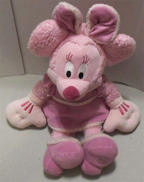 Minnie Mouse Pink Disney Store Exclusive 18 Stuffed Animal Plush Toy