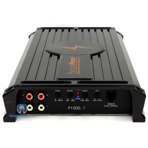 P10001 Precision Power Monoblock 1000 Watt Class D Amplifier