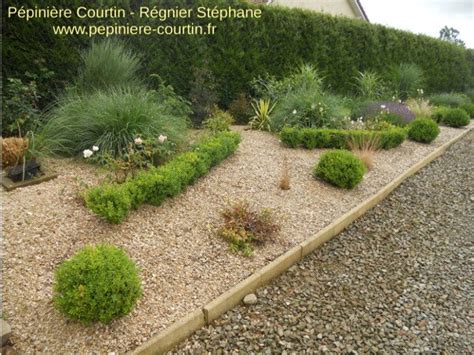 Amenagement Parterre Avec Galets Modele De Jardin Avec Galets En 26