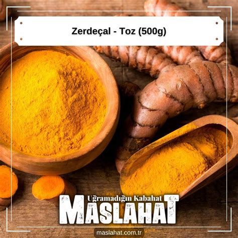 Zerdeçal Toz 500g Maslahat