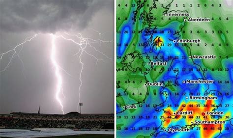 Uk Weather Forecast Britain To Face Brutal Thunderstorms With Yellow Warnings Weather News