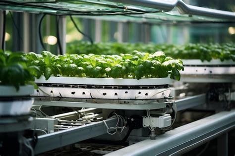 Premium Ai Image A Greenhouse Filled With Lots Of Green Plants