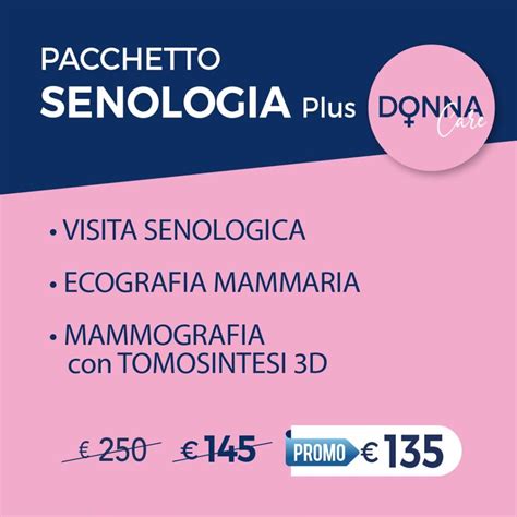 Pacchetto Senologia Plus Pacchetti Salute Marilab