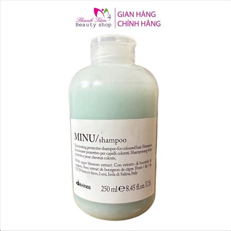 D U G I B O V V T O B Ng D Nh Cho T C Nhu M Minu Davines Shampoo