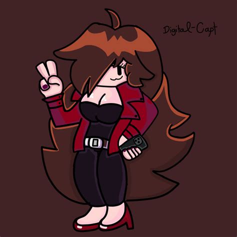 Fnf Trepidation Girlfriend By Crazydigitalcapt On Deviantart