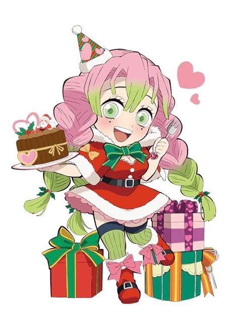 ⋆꙳•̩̩͙ ̩̩͙‧͙ Official Yui Christmas Art ‧͙ ̩̩͙ ͙͛ ˚₊⋆ Demon Slayer Kimetsu No Yaiba Amino