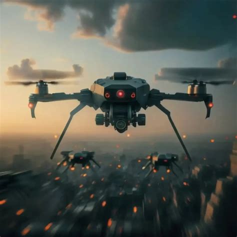 Darpa Power Laser Controlled Drone Swarms Militaryview