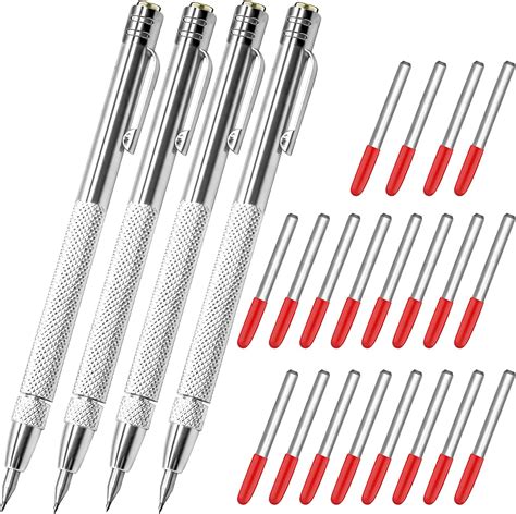 4 Pcs Tungsten Carbide Etching Tool With 20 Replacement