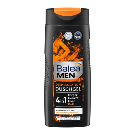 Balea MEN Shower Gel Deep Sensation 4in1 300 Ml European B2B