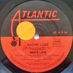 White Lion – Radar Love (1989, Vinyl) - Discogs