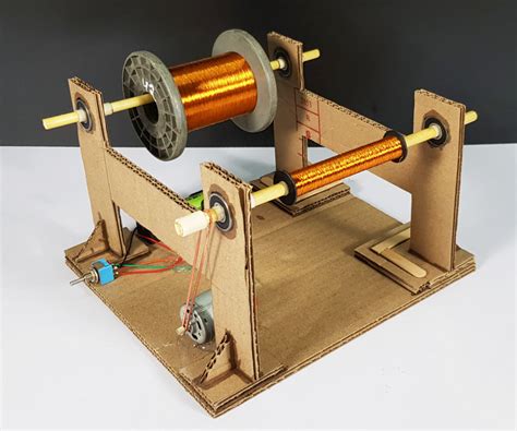 DIY Coil Winding Machine 9 Steps With Pictures Instructables