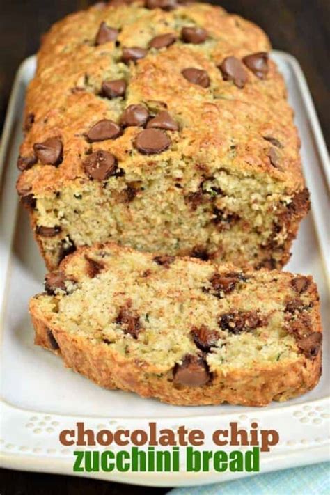 Chocolate Chip Zucchini Bread Recipe Shugary Sweets