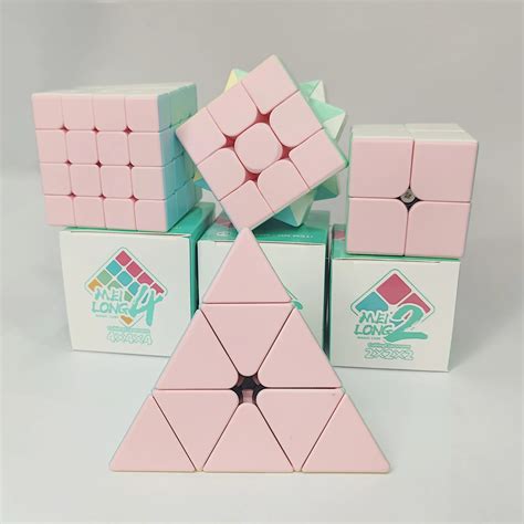 Moyu Marcaron X X X Pyramid Magic Cube Set Meilong X X