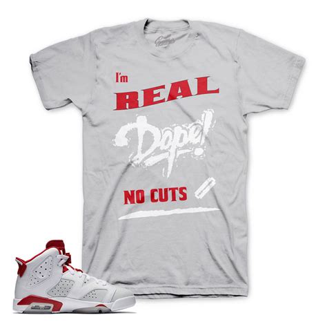 Jordan 6 Alternte Shirts Match Shoes Sneaker Tees Sneaker Tees