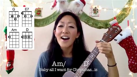 All I Want for Christmas is You // Ukulele Play-Along Chords - Chordify