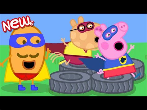 Peppa Pig - Superhero For The Day ge…: English ESL video lessons