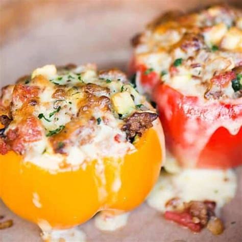 Classic Stuffed Peppers Recipe Self Proclaimed Foodie