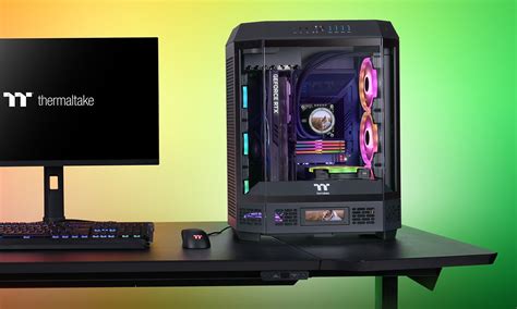 Thermaltake выпускает корпус The Tower 600 с поддержкой плат с разъёмами на тыльной стороне