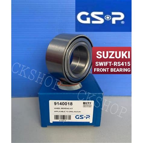 Gsp Suzuki Swift Rs Front Wheel Bearing Gsp New Original Gsp Brake