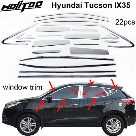 Window Frame Cover Trim Sill For Hyundai Tucson Ix35 2010 2017