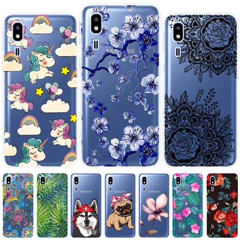 Cases For Samsung Galaxy A2 Core Cover Soft Silicone Colorful Printing