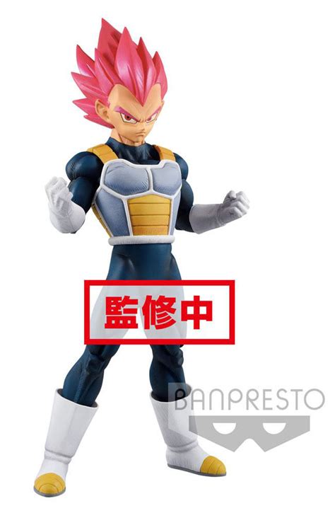 Figura Super Saiyan God Vegeta 22 Cm Dragon Ball Super Cyokuku