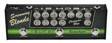 Tech 21 Screaming Blonde Fender Style Tube Screamer Style