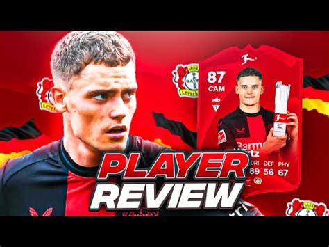 87 WIRTZ BUNDESLIGA PLAYER OF THE MONTH PLAYER REVIEW POTM EAFC 24