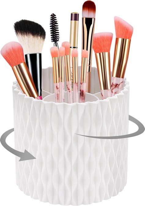 Amazon SMILESUN 360Rotating Makeup Brush Holder Makeup Organizer