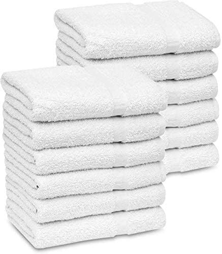 Amazon Gold Textiles Bulk Bath Towels White Pack X Inches