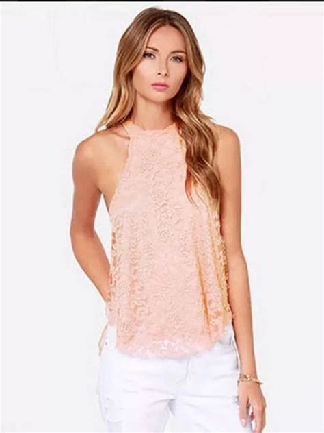 Blusas Modern Liar Women Pink En Blonda Liar Ve Tienda Online