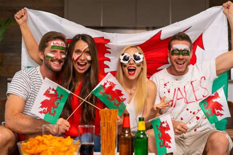 Welsh Football Fans Stock Photos Pictures And Royalty Free Images Istock