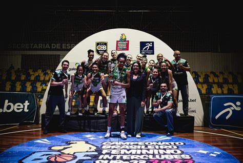 Foz Basquete Conquista O Campeonato Brasileiro Feminino Sub 23