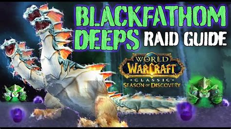 A Boss Strategy Guide To Wow Season Of Discovery Blackfathom Deeps Raid