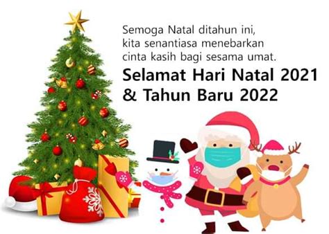 Merry Christmas Kumpulan 45 Ucapan Selamat Natal 2021 Dan Tahun Baru