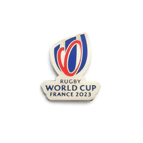 RWC 2023 Silver Logo Pin | Champions Of The World