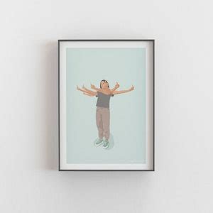Sarcastic Illustration Art Print Pastel Colors Fuck You Print Not In