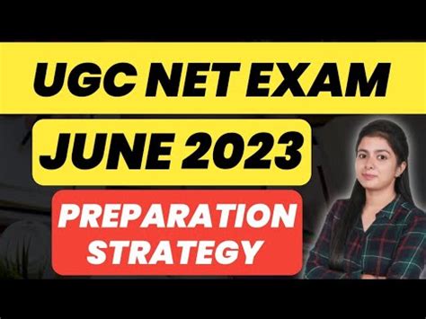 Ugc Net Exam June 2023 Preparation Strategy By Simranjit Kaur YouTube