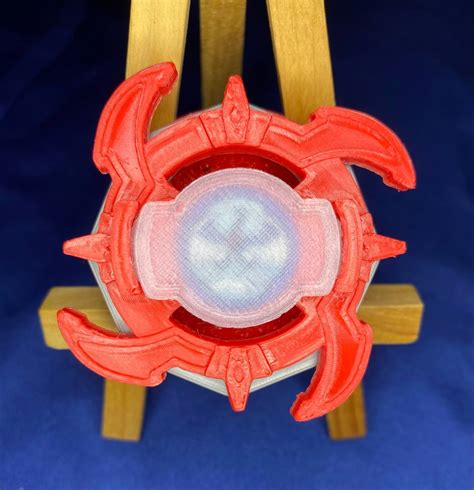 Stl File Beyblade Cyber Dranzer Prototype Complete Anime Series 🧸 ・3d Print Object To