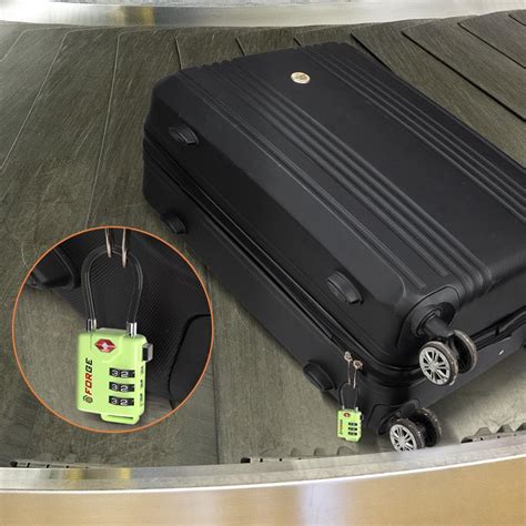 Snapklik Tsa Approved Cable Luggage Locks Re Settable Combination