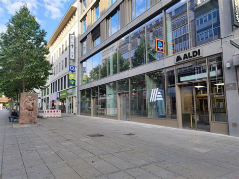 Neu Aldi auf der Königstraße Stuttgart Mitte