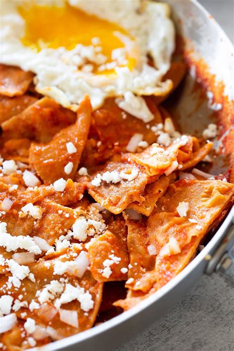 Arriba 47 Imagen Receta De Chilaquiles Rojos Facil Abzlocal Mx