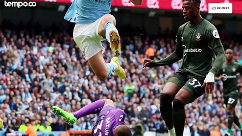 Manchester City Vs Southampton The Citizen Pesta Gol Video