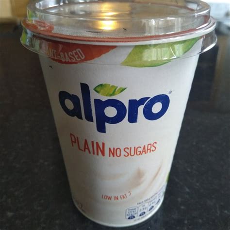 Alpro Plain No Sugar Soy Yogurt Review Abillion