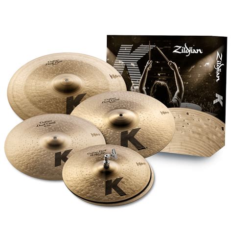 Zildjian K Custom Dark Cymbal Set - World of Music