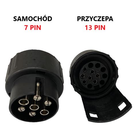 ADAPTER DO GNIAZDA 7PIN 13PIN MTD Przyczepy