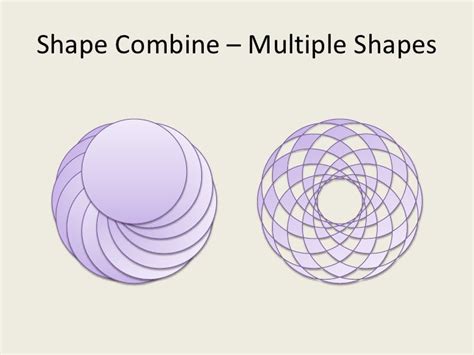 Shape Combine In Powerpoint