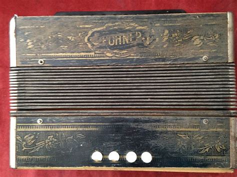 Vintage Hohner Melodeon Accordion 10 Button 1920s Reverb